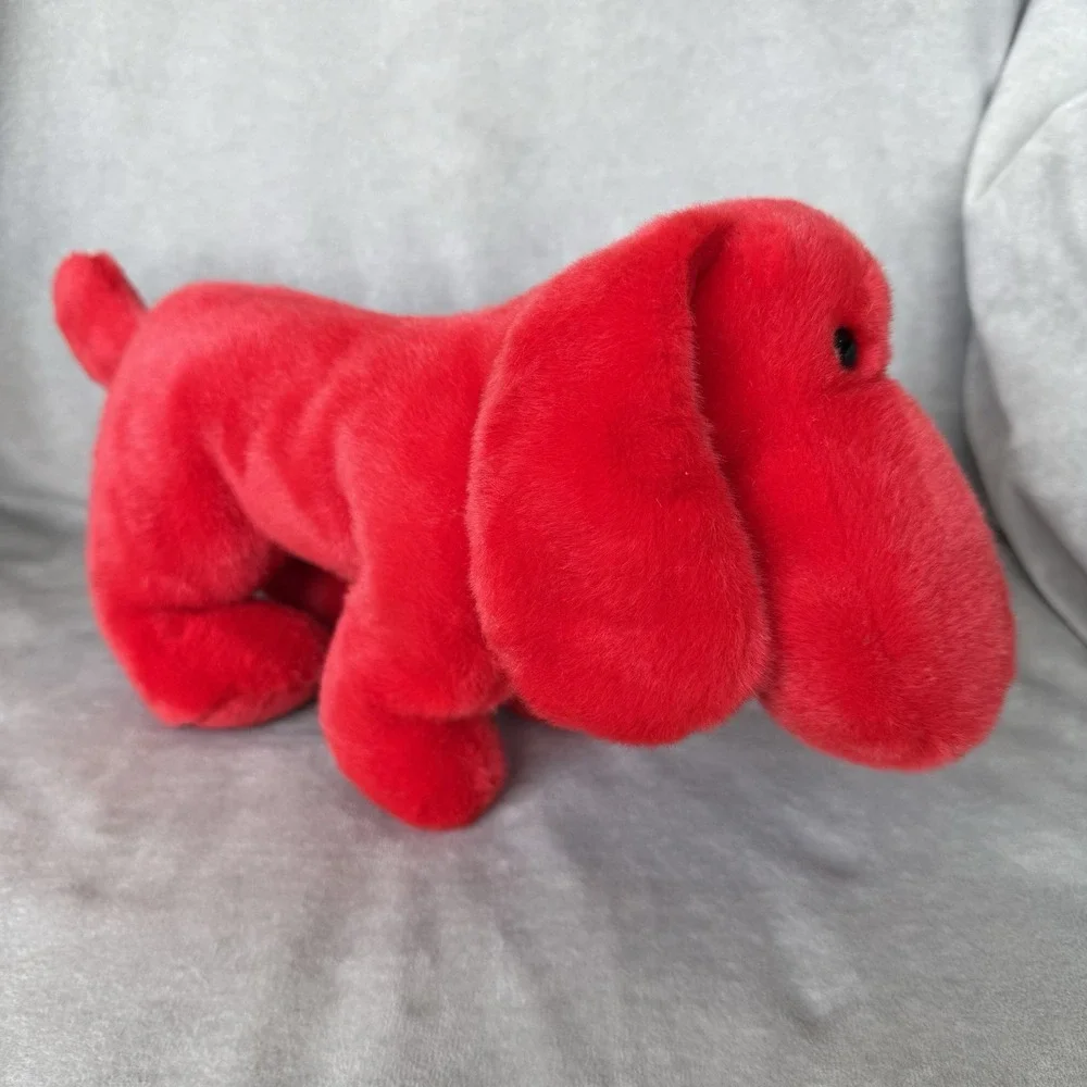 Vintage 90s Ty Original Beanie Baby 1998 Rover The‎ Dog Red Plush
